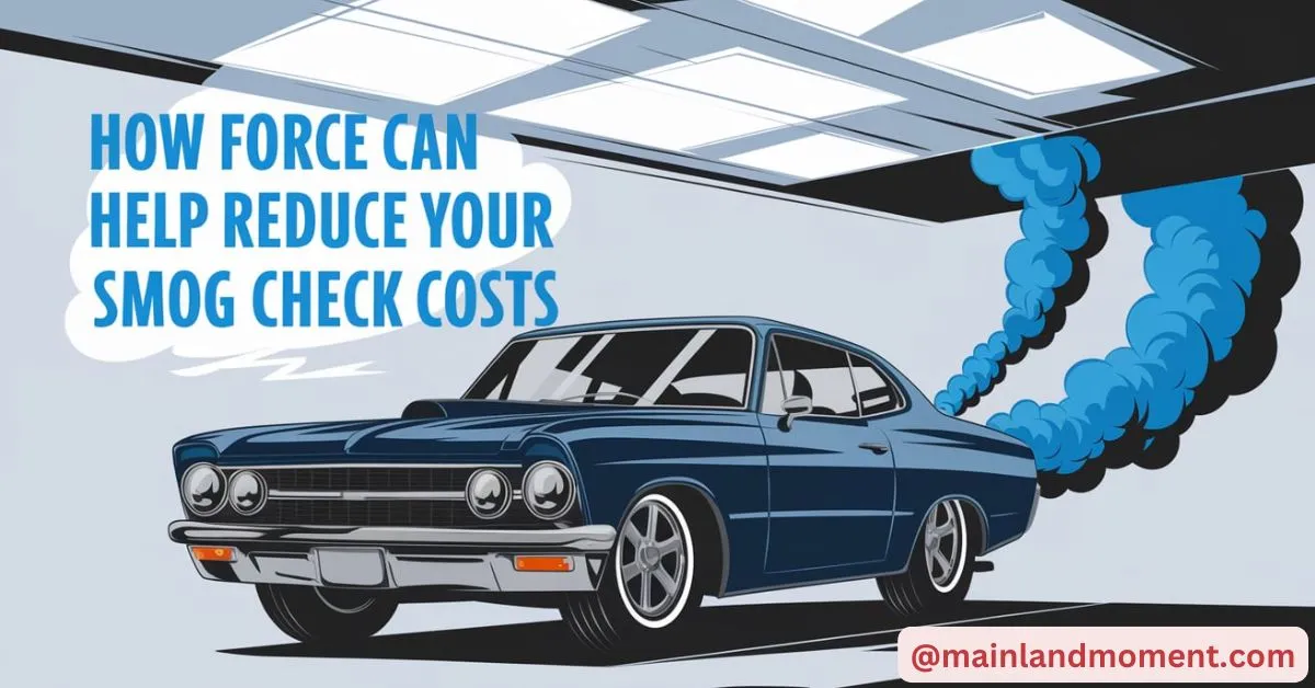 How Force Can Help Reduce Your Smog Check Costs