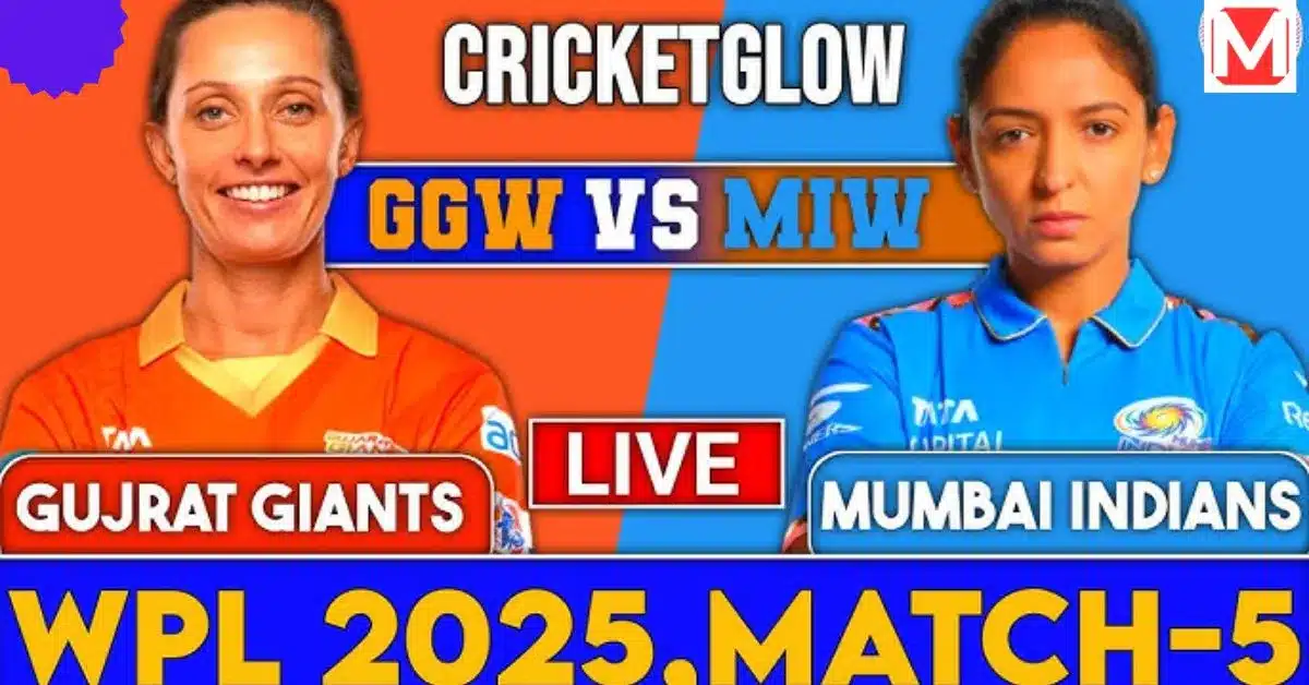 WPL 2025 – Match 5: Mumbai Indians vs. Gujarat Giants